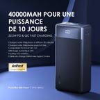 PowerBox 400 Vision Batterie externe 40 000 mAh 22,5 W