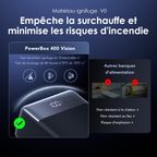 PowerBox 400 Vision Batterie externe 40 000 mAh 22,5 W