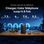 PowerBox 400 Vision Batterie externe 40 000 mAh 22,5 W