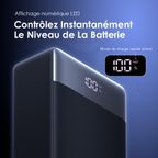 PowerBox 400 Vision Batterie externe 40 000 mAh 22,5 W