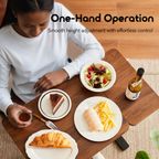 FlexiNest Mobile Telescoping Tilt-Adjustable Partition Desk