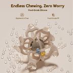 TinyChew Baby Teething Manhattan Ball Toy