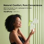 HandPump BPA-Free Gentle Touch Lightweight Manual Breast Pump