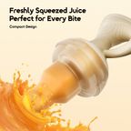 FruitEase Distributeur Fruits Bébé en Silicone Alimentaire