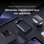 HyperGaN 65 65W Kit de Chargeur mural