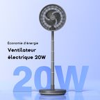 PowerTurbo Ventilateur pliable portable 4000 mAh