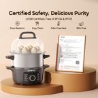 EasyEgg Double-layer electric egg Egg Steamer