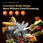 OmniBlend Up to 21,000 RPM Speed Large Capacity  Blender
