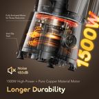 OmniBlend Up to 21,000 RPM Speed Large Capacity  Blender