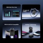 PowerGaN 251 25W GaN Fast Mini Charger Set