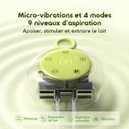 DouPump Tire-lait électrique à micro-vibrations sans BPA