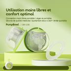 PumpBowl Accessoires OBR-531A - Coupe pour tire-lait Portable et Facile à Porter