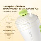 BabyTrim Coupe-ongles électrique à têtes multi-tailles