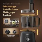 OmniBlend Blender multifonction 4-en-1 1500W