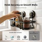 HookRack 6KG HookRack Square Basket Suction Storage Rack