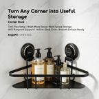 AngleFit 6kg Load Capacity Rustproof-Tool-Free-Corner-Rack