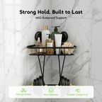 AngleFit 6kg Load Capacity Rustproof-Tool-Free-Corner-Rack