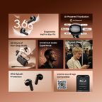 SpaceBuds Air 2 50H Long Battery Life Earbuds with Smart Translation
