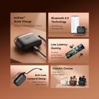 SpaceBuds Air 2 50H Long Battery Life Earbuds with Smart Translation
