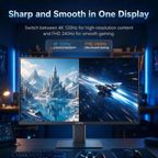 VisionPad 4K 27-Inch Computer Screen Monitor | 4K HD