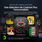 Watch Nova AM Montre intelligente à écran AMOLED avec couverture incurvée