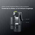 Vacuum Thermos Cup All-Day Heat Grip ThermoGo Vacuum Cup