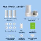 CleanSip Filtres à eau pour robinet à haut débit