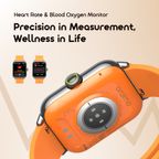 Watch 6 Nano Relógio inteligente com ecrã TFT totalmente sensível ao toque de 1,52"