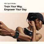 Watch 6 Nano Relógio inteligente com ecrã TFT totalmente sensível ao toque de 1,52"