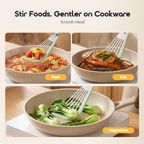 OilFlow Easy-Flip Low-Oil Butterfly Spatula