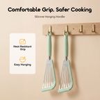 OilFlow Easy-Flip Low-Oil Butterfly Spatula