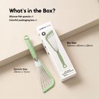 OilFlow Easy-Flip Low-Oil Butterfly Spatula
