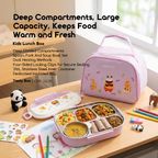 Tasty Box Deep Compartments Large Capacity Kids Lunch Box