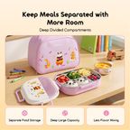 Tasty Box Deep Compartments Large Capacity Kids Lunch Box