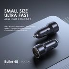 Bullet 48 شاحن سيارة 48 واط