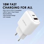 PowerCube 3 Pro طقم شاحن حائط 18 واط