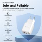 PowerCube 3 Pro طقم شاحن حائط 18 واط