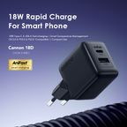 Cannon 18D Kit de chargeur mural 18 W