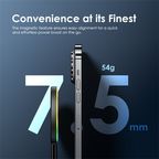 PowerDock قاعدة شحن لاسلكي مغناطيسية 15 واط