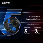 Watch Nova V ساعة فيديو عالية الدقة مقاس 2.01 بوصة تواجه ساعة ذكية