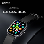 Watch 5 ساعة ذكية بشاشة 2.01 إنش HD panda glass ومقاومة للماء بمعيار 1ATM