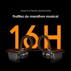 OpenCirclet 2 IPX5 Steps Tracking Open-Ear Headphones