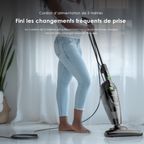 SmartVacuum Corded Vacuum Cleaner with 5m Cord, 500W High Speed Powerful Suction