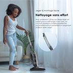 SmartVacuum Corded Vacuum Cleaner with 5m Cord, 500W High Speed Powerful Suction