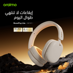 BoomPop Lite سماعات رأس لاسلكية فوق الأذن بتقنية ENC
