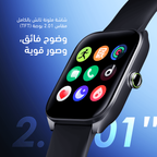 Watch 5N ساعة ذكية 2.01 بوصة TFT IP68