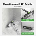 FlexClean 4-In-1 Multi-Functional Corner-Cleaning Cleaning Tool Set