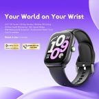 Watch 6 Lite 2.01'' Smart Watch With Cool UI Interface