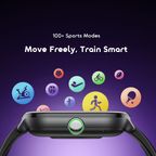 Watch 6 Lite 2.01'' Smart Watch With Cool UI Interface