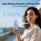 AirGo 75g Lightweight LED Handheld Fan